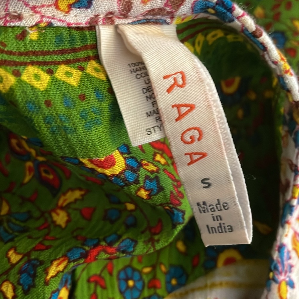 Patchwork Print Maxi Dress - image 7